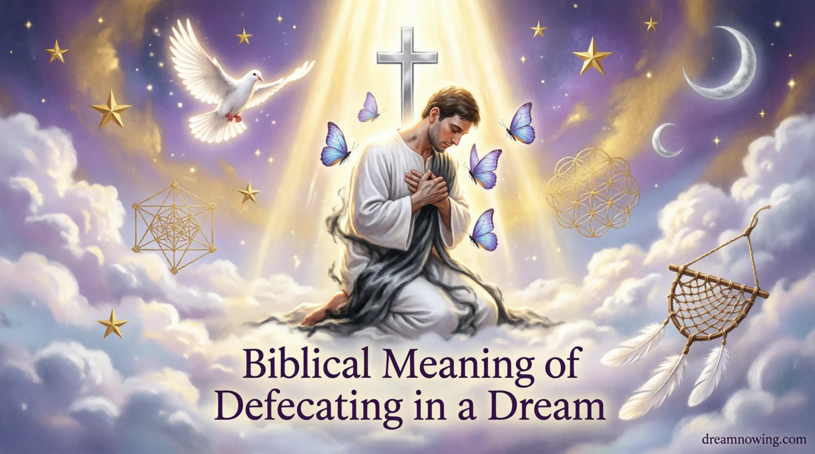 biblical meaning of defecating in a dream