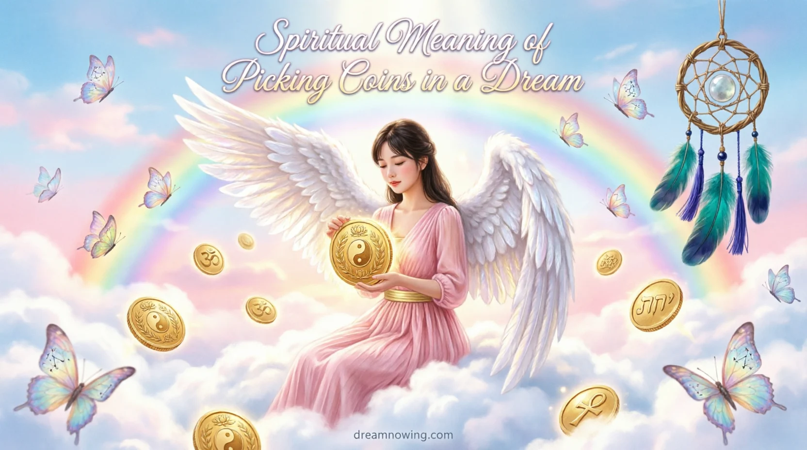 Spiritual Meaning of Picking Coins in a Dream
