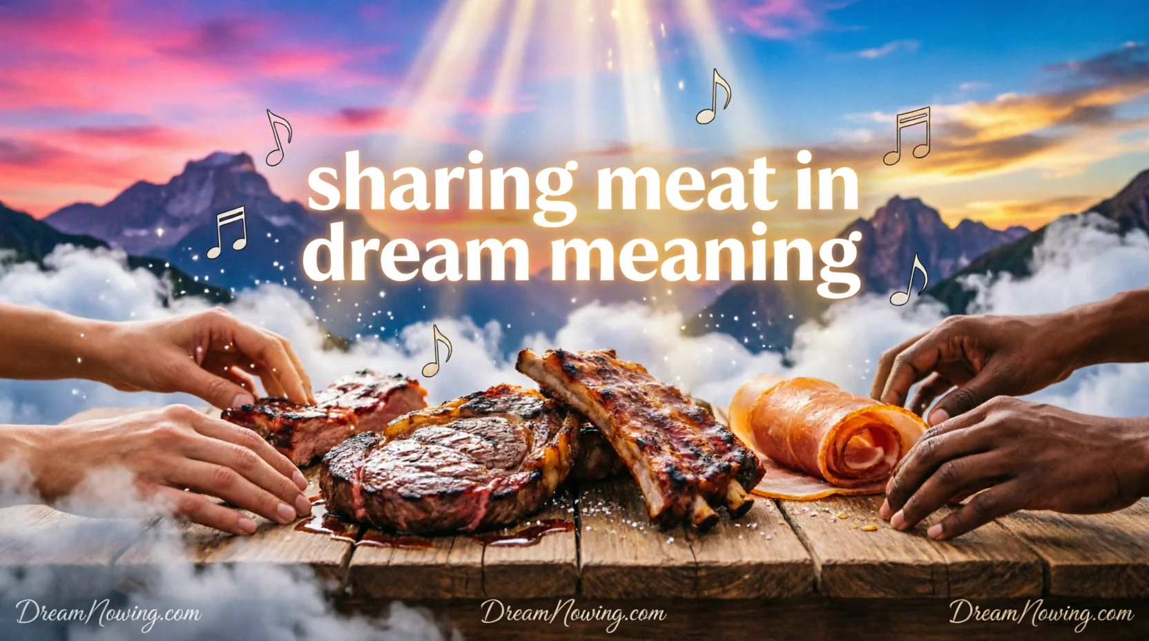 Sharing Meat in Dream Meaning