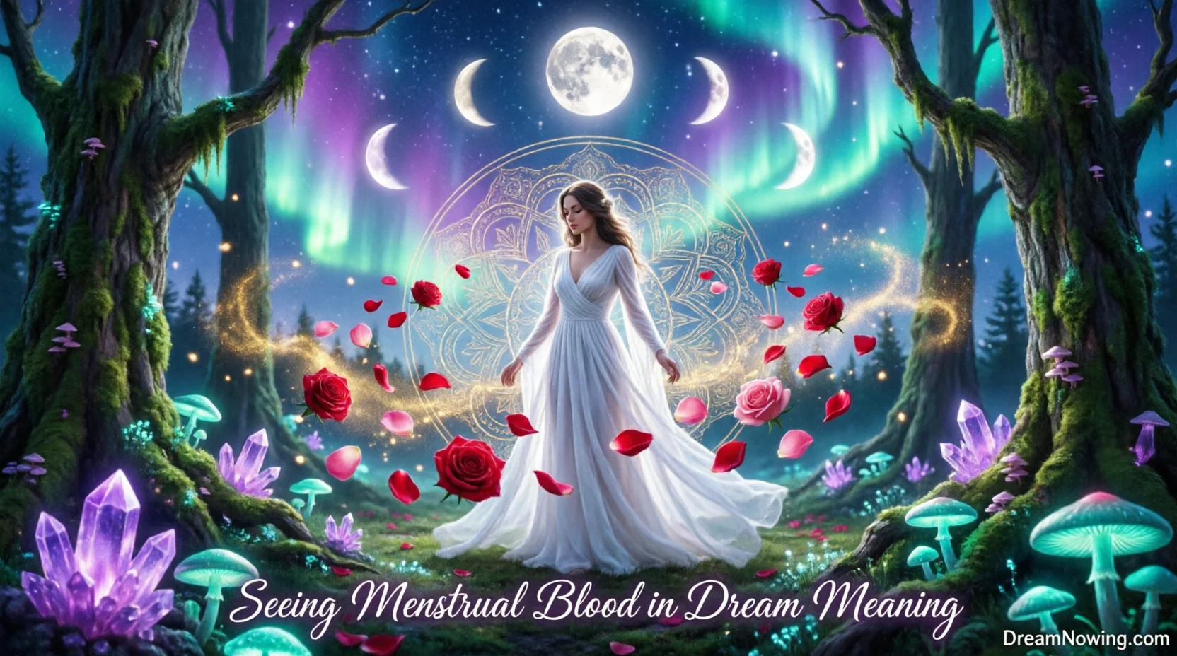 Seeing Menstrual Blood in Dream Meaning