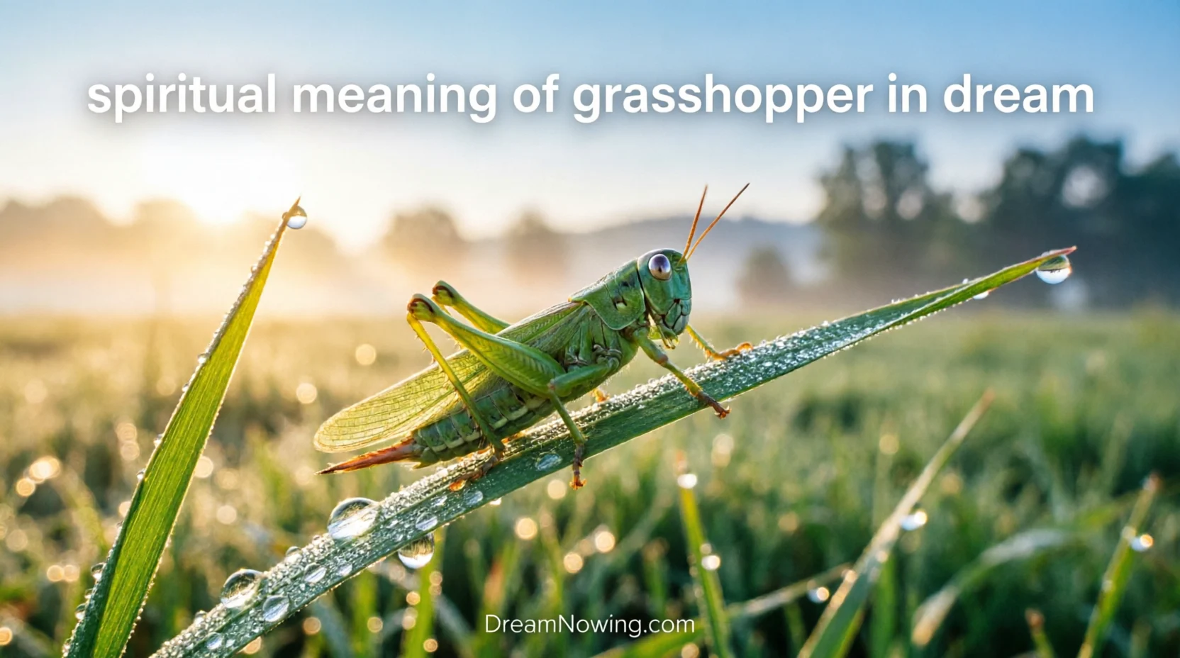Dreaming of a Grasshopper