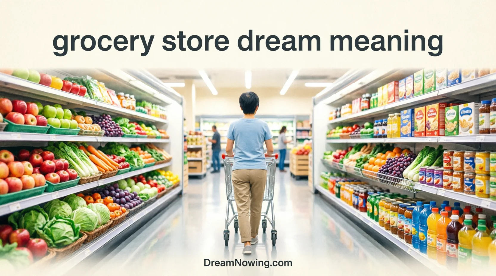 Grocery Store Dream Meaning